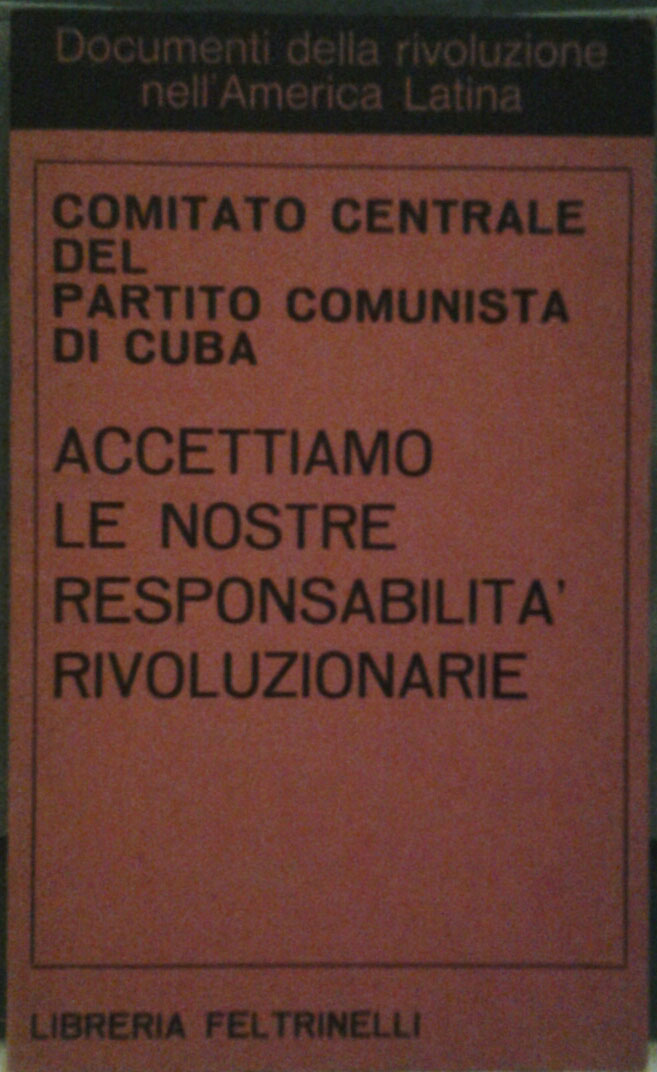 Comitato Centrale Partito Comunista Cuba ... - Copertina