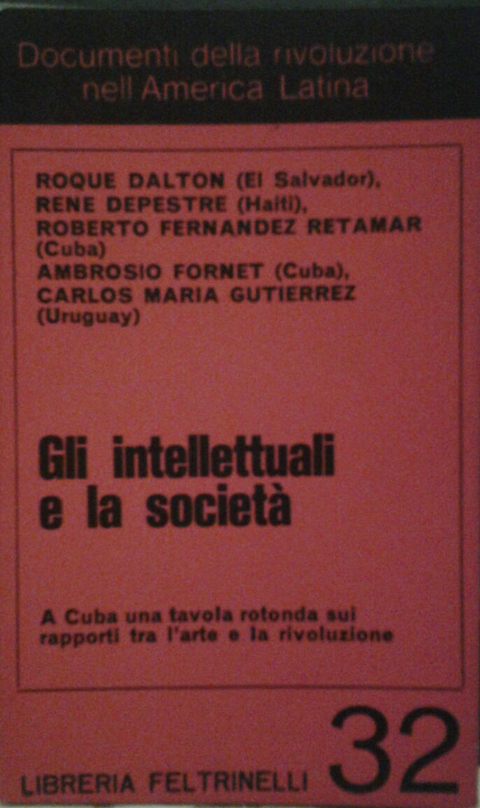 AA.VV. GLI INTELLETTUALI E LA SOCIETÀ. Traduzione ... - Copertina