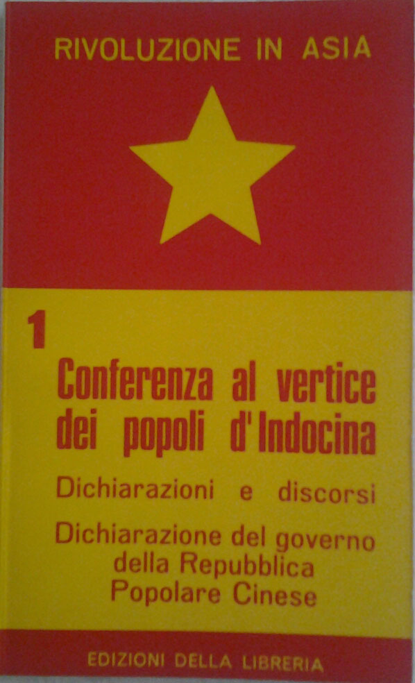 AA.VV. CONFERENZA AL VERTICE DEI POPOLI D'INDOCINA... - Copertina