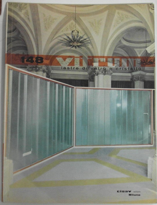 AA.VV. VITRUM. Lastre di vetro e cristallo. ANNO ... - Copertina