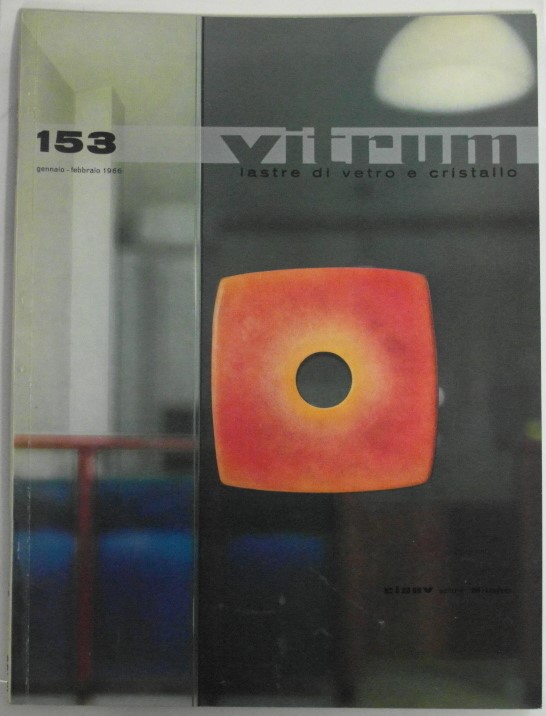 AA.VV. VITRUM. Lastre di vetro e cristallo. ANNO ... - Copertina