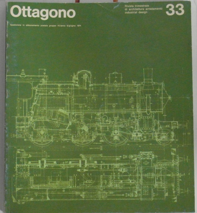 AA.VV. OTTAGONO NUMERO 33 ANNO 1974. Rivista ... - Copertina