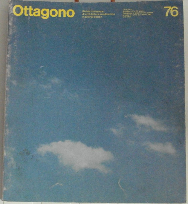 AA.VV. OTTAGONO NUMERO 76 ANNO 1985. Rivista ... - Copertina
