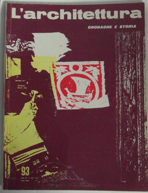AA.VV. L'ARCHITETTURA. CRONACHE E STORIA. ... - Copertina