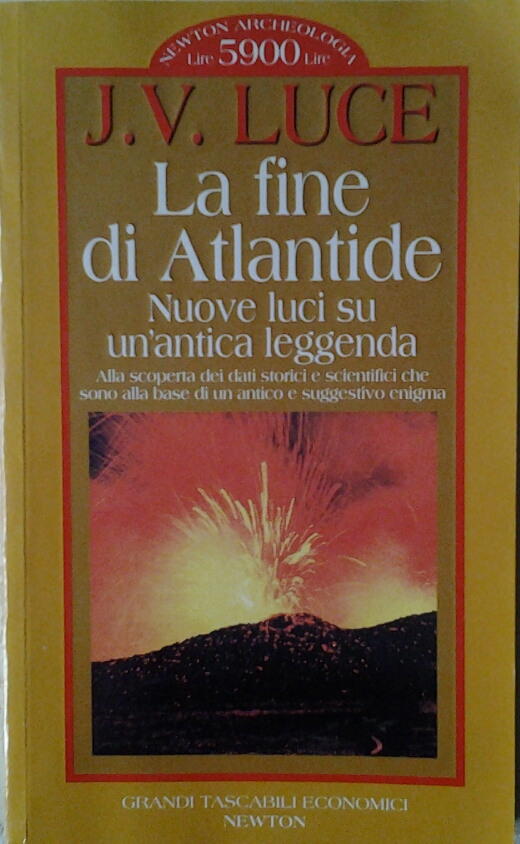 Luce J. V. LA FINE DI ATLANTIDE. NUOVE LUCI SU UN'... - Copertina