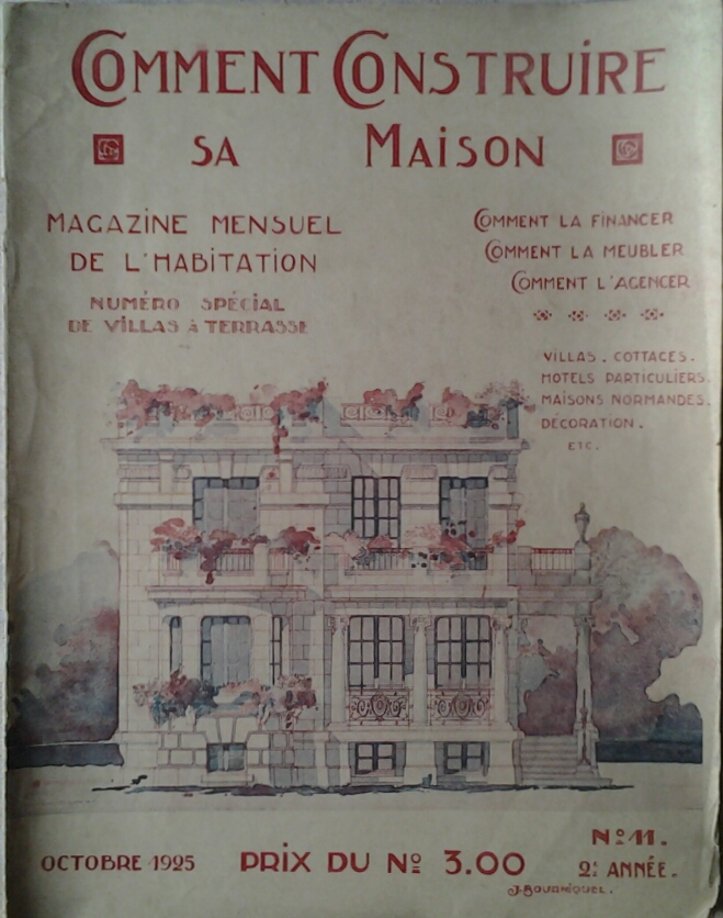  COMMENT CONSTRUIRE SA MAISON. MAGAZINE MENSUEL DE... - Copertina