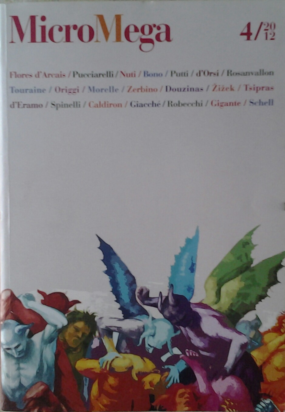  MICROMEGA 4/2012. - Copertina