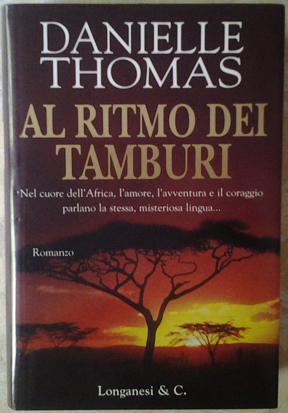 Thomas Danielle AL RITMO DEI TAMBURI. - Copertina