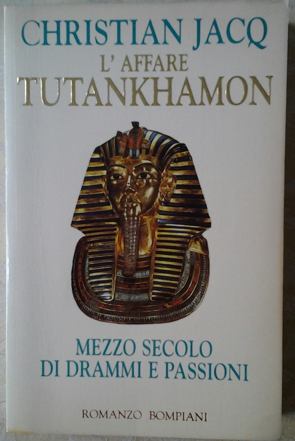 Jacq Christian L'AFFARE TUTANKHAMON. - Copertina
