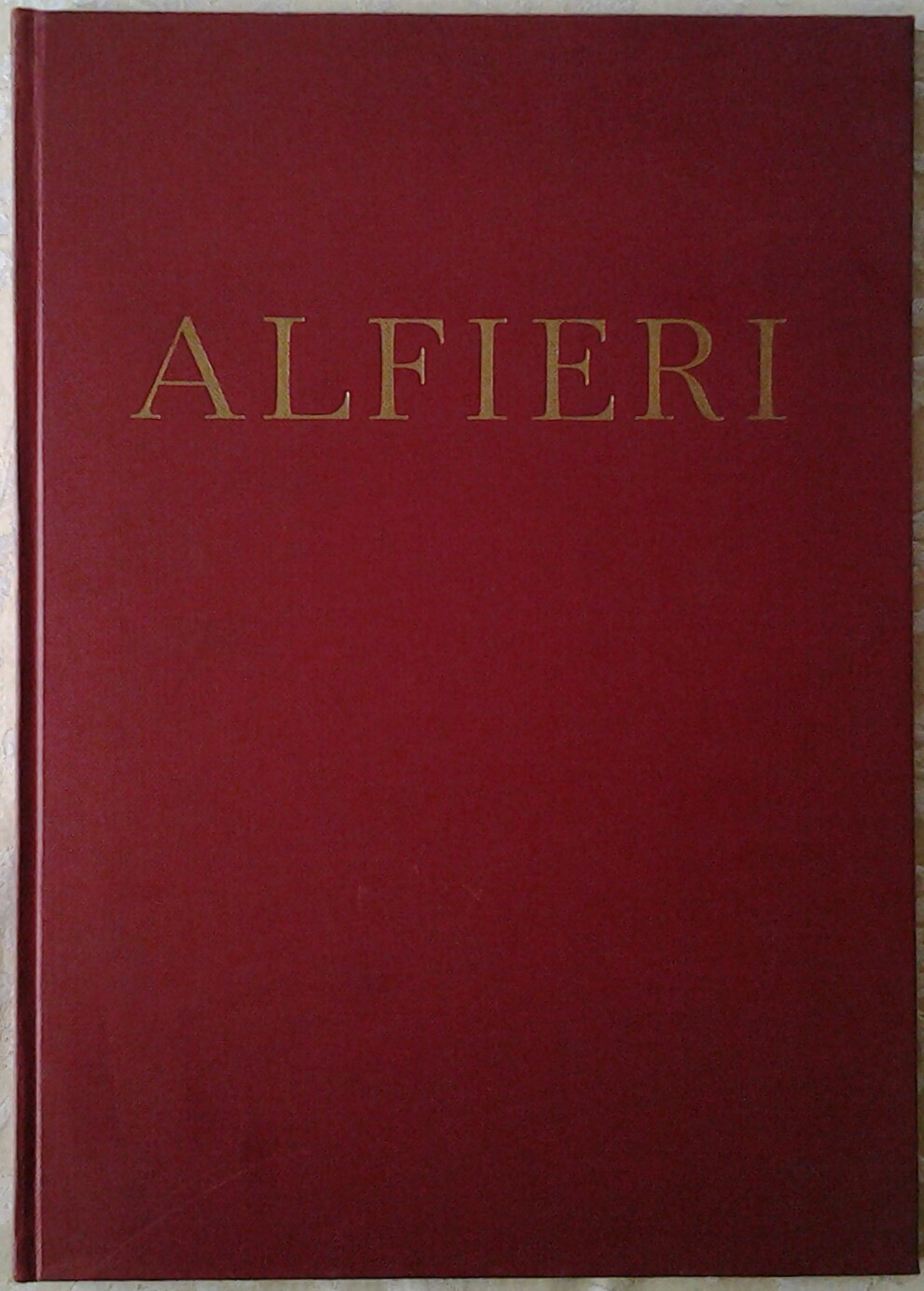 Kaisserlian Giorgio ALFIERI. - Copertina