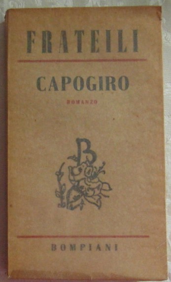 Frateili Arnaldo CAPOGIRO. - Copertina