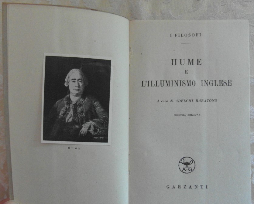 Baratono Adelchi ( a cura di ) HUME E L'... - Copertina