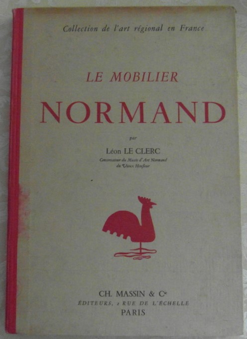 Le Clerc Leon LE MOBILIER NORMAND. - Copertina
