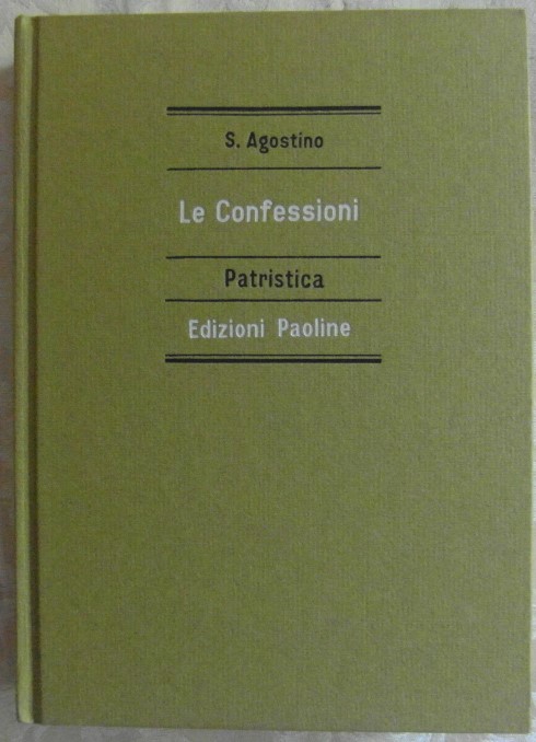 S. Agostino LE CONFESSIONI. - Copertina