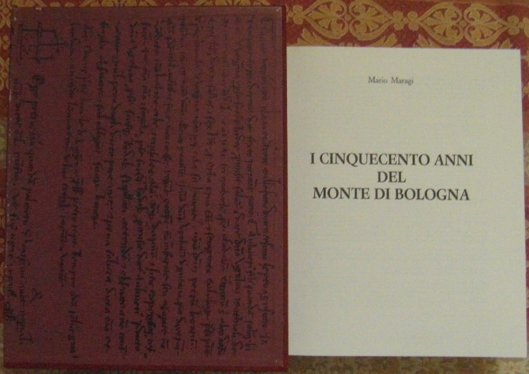 Maragi Mario I CINQUECENTO ANNI DEL MONTE DI ... - Copertina