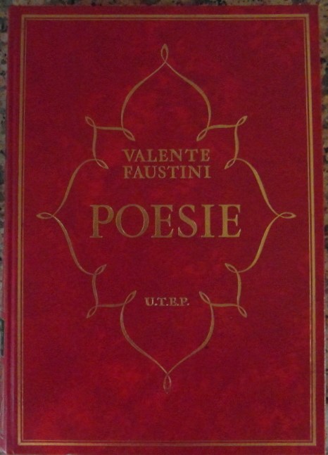 Faustini Valente POESIE. - Copertina