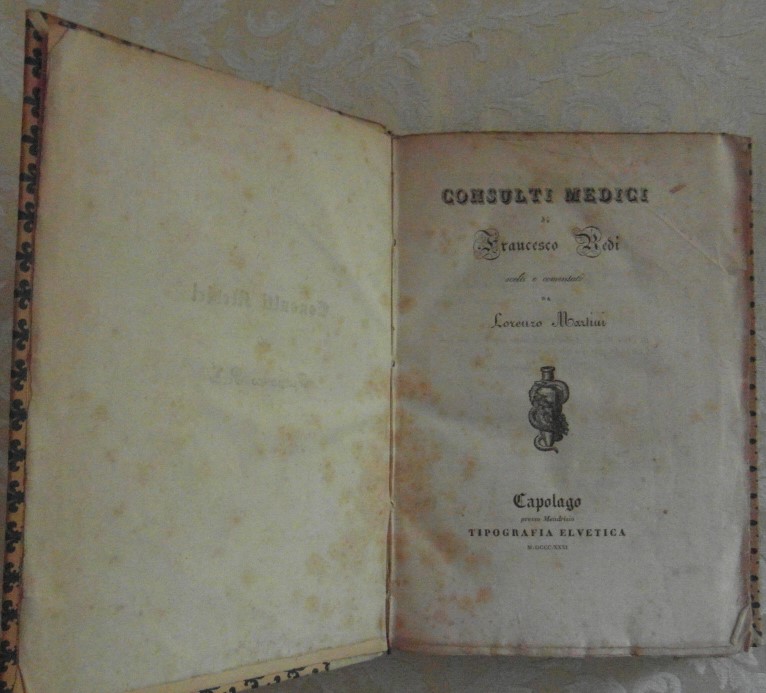 Redi Francesco CONSULTI MEDICI. SCELTI E ... - Copertina
