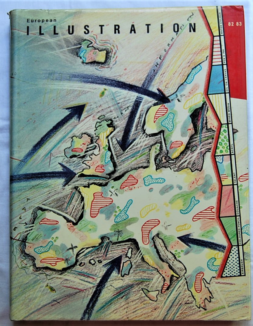  EUROPEAN ILLUSTRATION 82 / 83. - Copertina