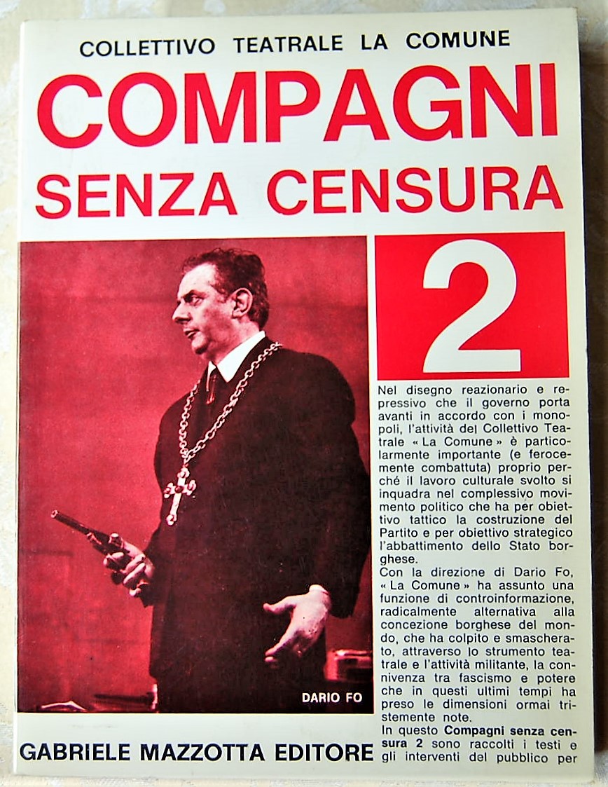 Collettivo Teatrale la Comune COMPAGNI SENZA ... - Copertina