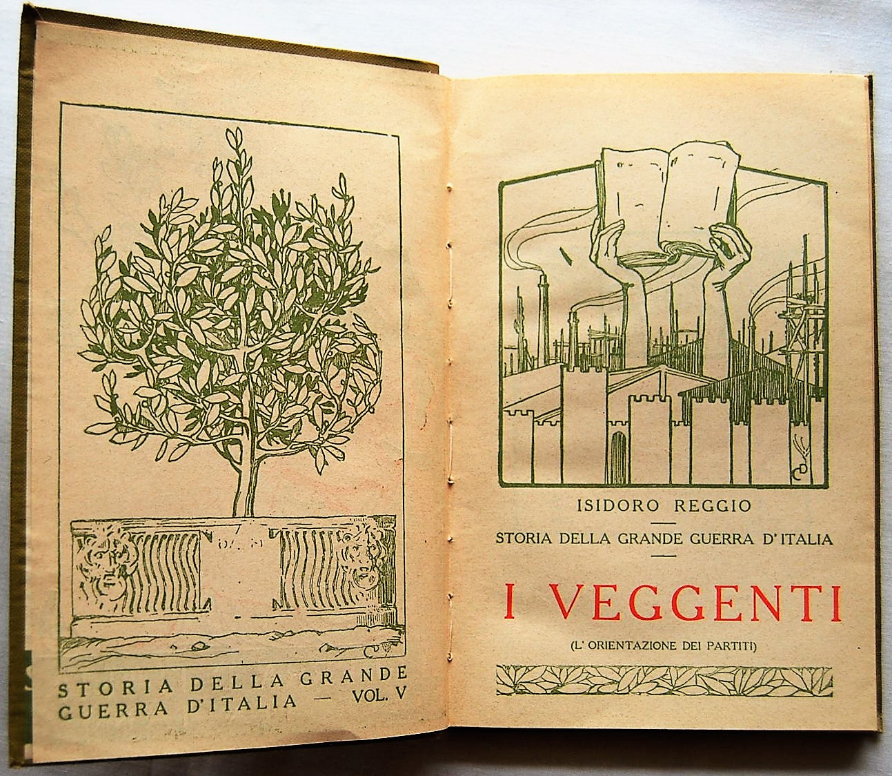 Reggio Isidoro I VEGGENTI. (L'ORIENTAZIONE DEI ... - Copertina