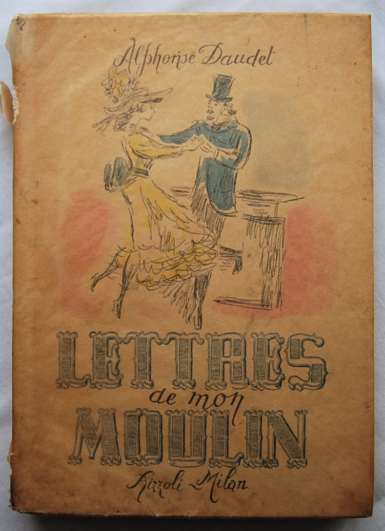 Daudet Alphonse LETTRES DE MON MOULIN. - Copertina