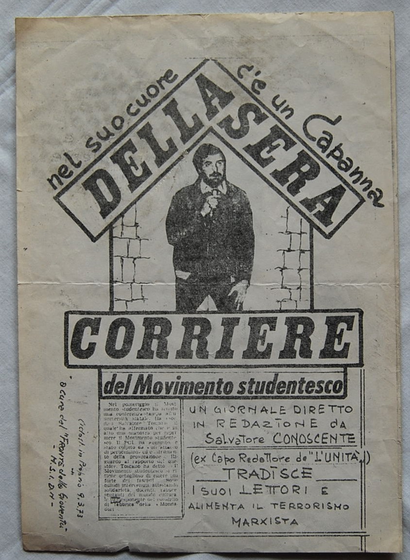  NEL SUO CUORE C'E' UN CAPANNA DELLA SERA. - Copertina