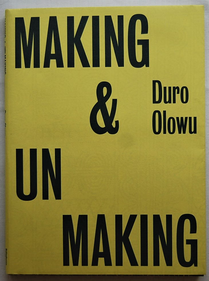 Duro Olowu MAKING & UNMAKING. - Copertina