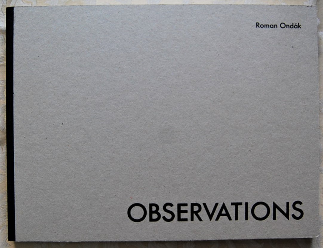 Ondak Roman OBSERVATIONS. - Copertina