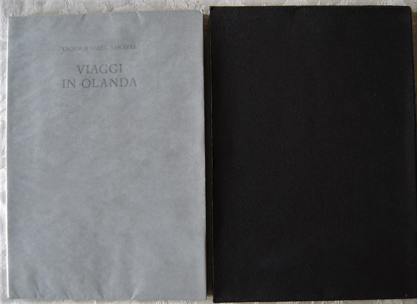 Saraval Yaqob Rafael VIAGGI IN OLANDA. - Copertina