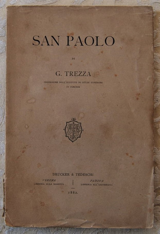 Trezza Gaetano SAN PAOLO. - Copertina