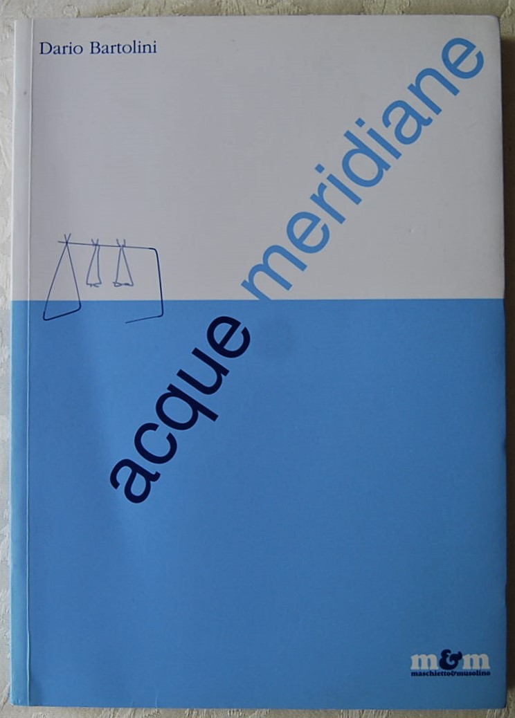 Bartolini Dario ACQUE MERIDIANE. - Copertina