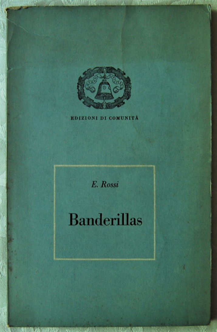 Rossi Ernesto BANDERILLAS. - Copertina