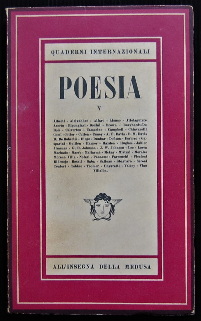 POESIA. V. - Copertina