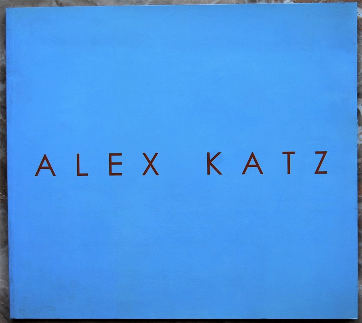  ALEX KATZ. SMALL PORTRAITS AND LARGE LANDSCAPES. - Copertina