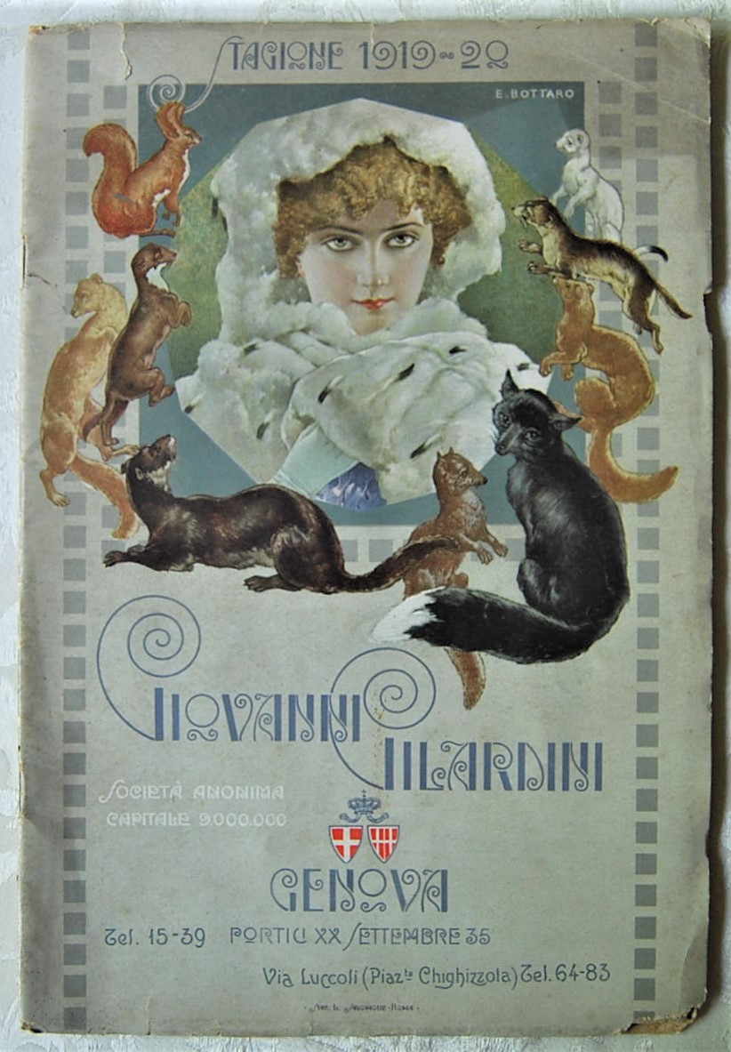  GIOVANNI GILARDINI. STAGIONE 1919 1920. - Copertina
