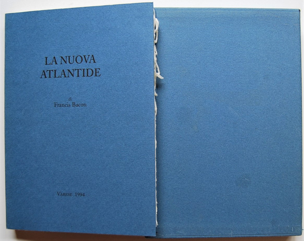 Bacon Francis LA NUOVA ATLANTIDE. - Copertina
