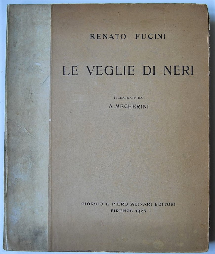 Fucini Renato LE VEGLIE DI NERI. - Copertina