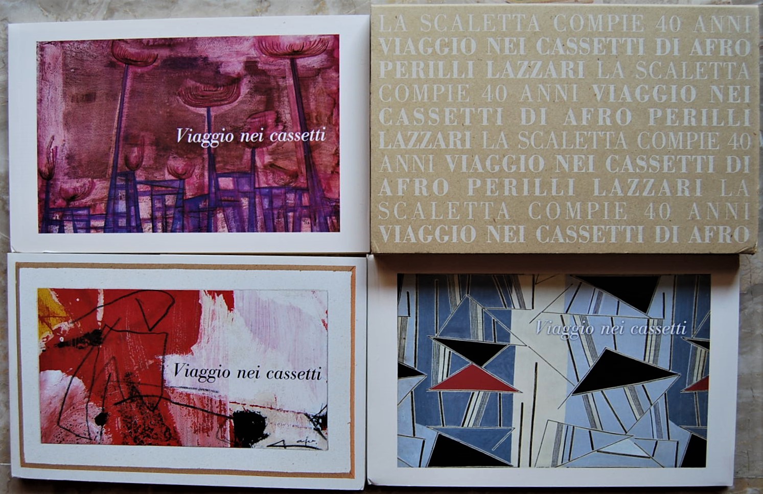  LA SCALETTA COMPIE 40 ANNI. VIAGGIO NEI CASSETTI ... - Copertina