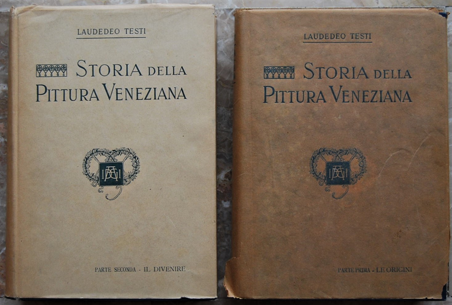 Testi Laudedeo LA STORIA DELLA PITTURA VENEZIANA. - Copertina