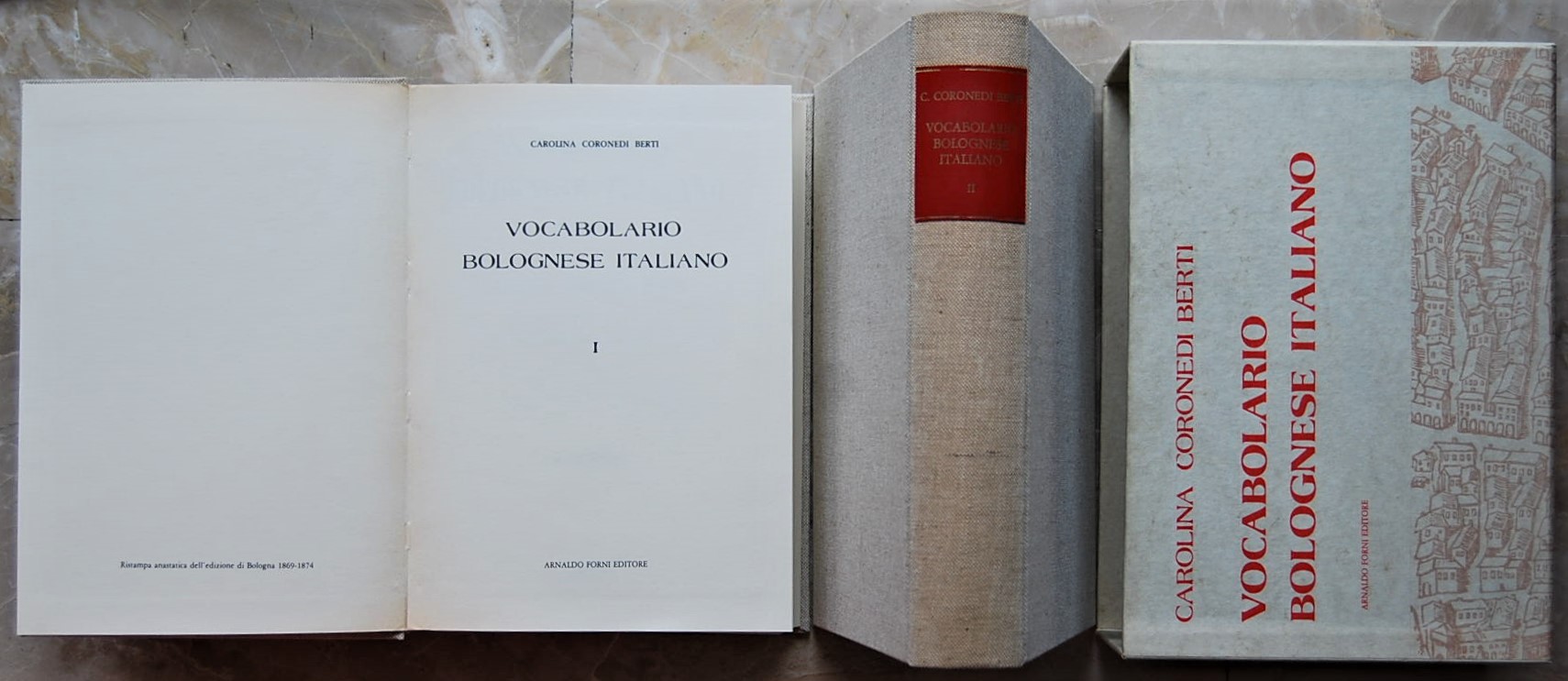 Coronedi Berti Carolina VOCABOLARIO BOLOGNESE ... - Copertina