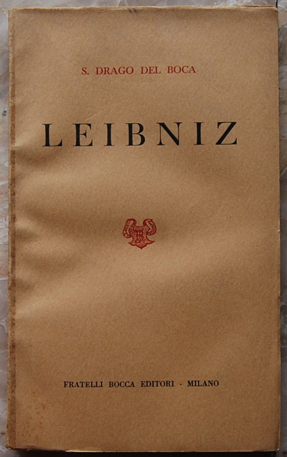 Drago del Boca S. LEIBNIZ. - Copertina