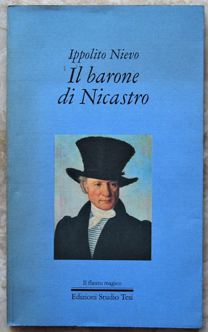 Nievo Ippolito IL BARONE DI NICASTRO. - Copertina