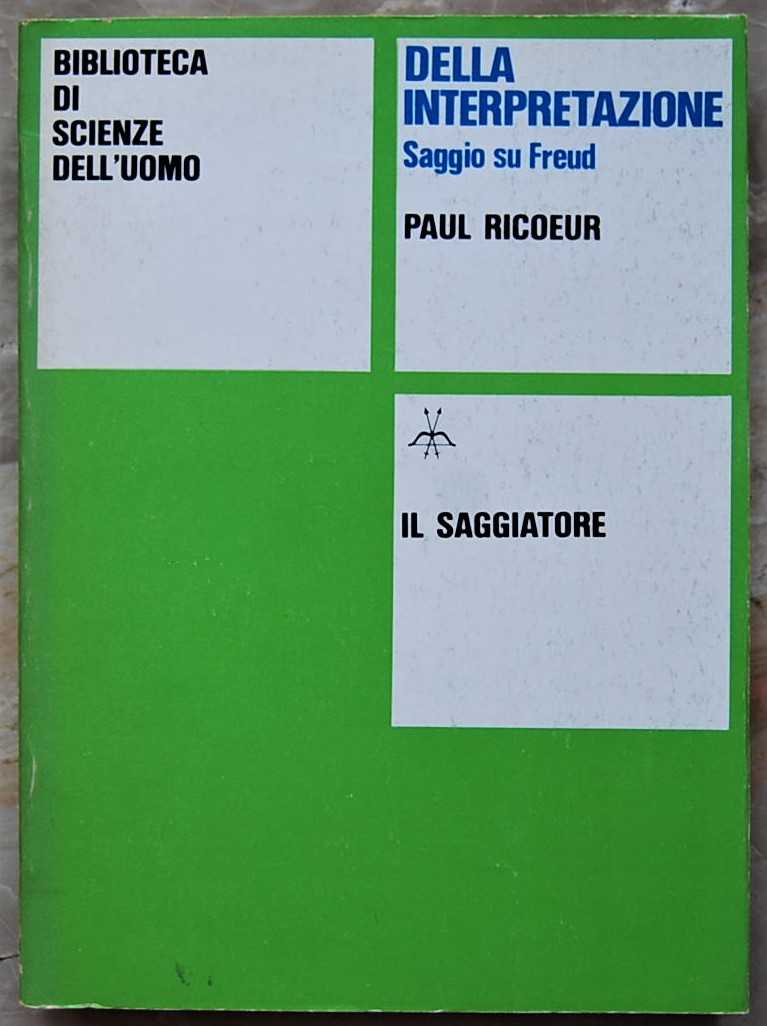 Ricoeur Paul DELLA INTERPRETAZIONE. SAGGIO SU ... - Copertina