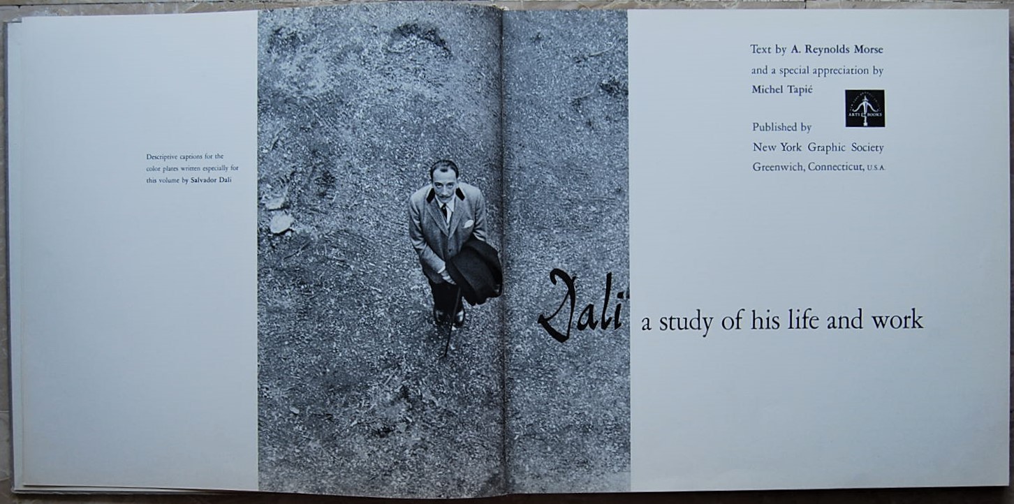 Reynolds Morse DALI'. A STUDY OF HIS LIFE AND WORK... - Copertina
