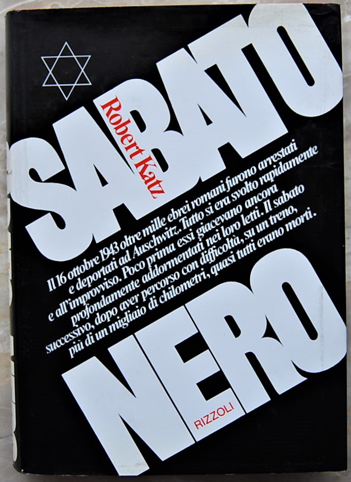 Katz Robert SABATO NERO. - Copertina