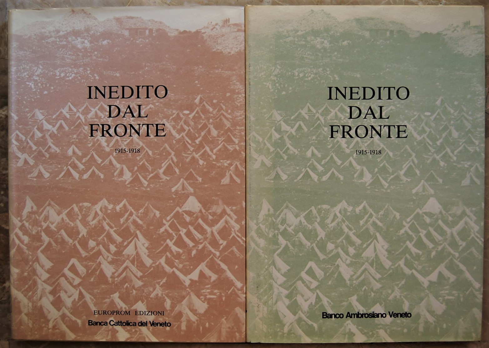  INEDITO DAL FRONTE. 1915 1918. - Copertina
