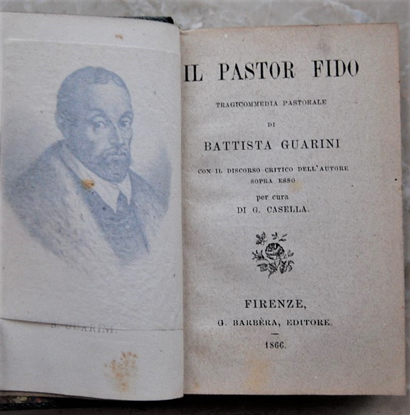 Guarini Battista PASTOR FIDO. - Copertina