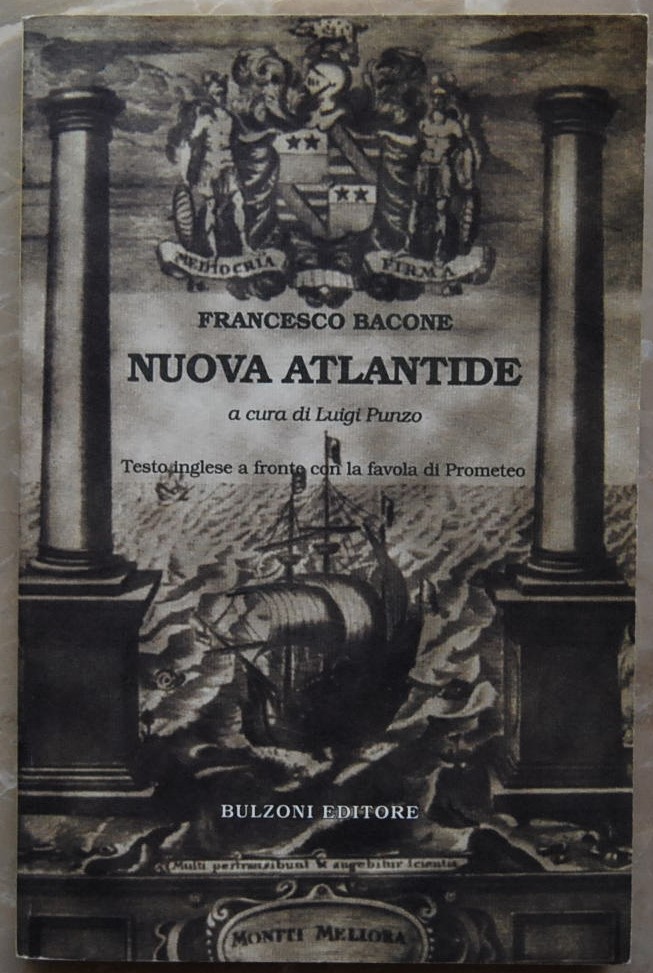 Francesco Bacone NUOVA ATLANTIDE. - Copertina