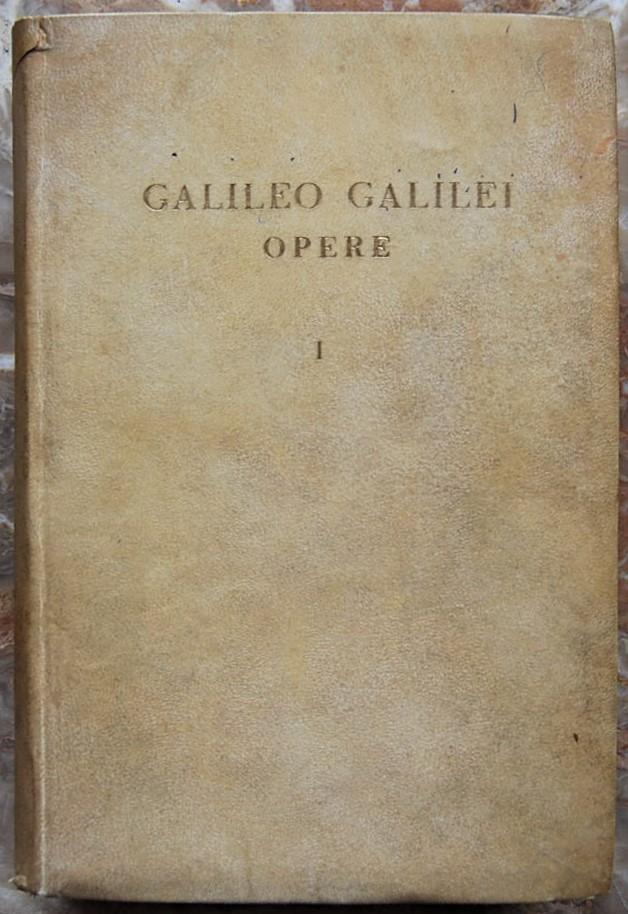 Galileo Galilei OPERE. VOLUME 1. - Copertina