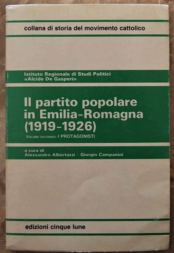 Albertazzi A. Campanini G. IL PARTITO POPOLARE IN ... - Copertina